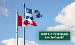 What are the language laws in Canada