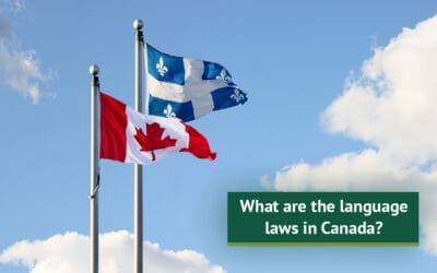 What are the language laws in Canada?